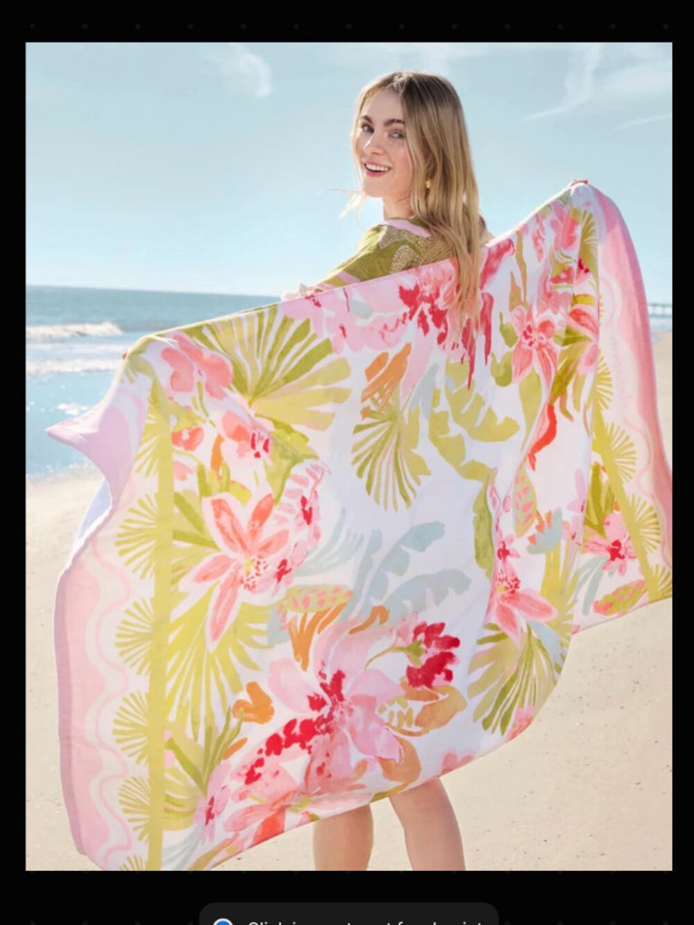 Spartina 449 - Beach Towel Castillo Tropical